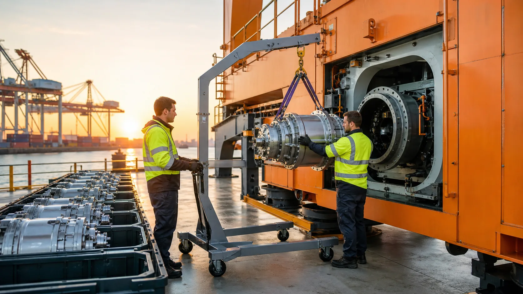 Downtime-Proofing Crane Operations: Spare Gearboxes, SLAs, Rapid Changeouts